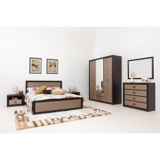 Набор мебели в спальню Коен МДФ N9968 Венге магия / шторкс темный Гербор (Gerbor) Украина